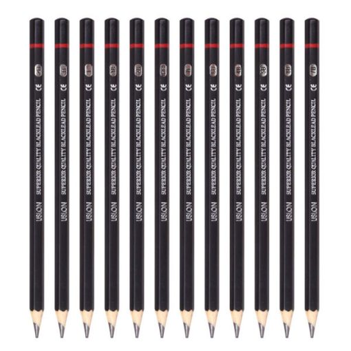 مداد طراحی اوسلونمدل Giaded Pencil مجموعه 12 عددی