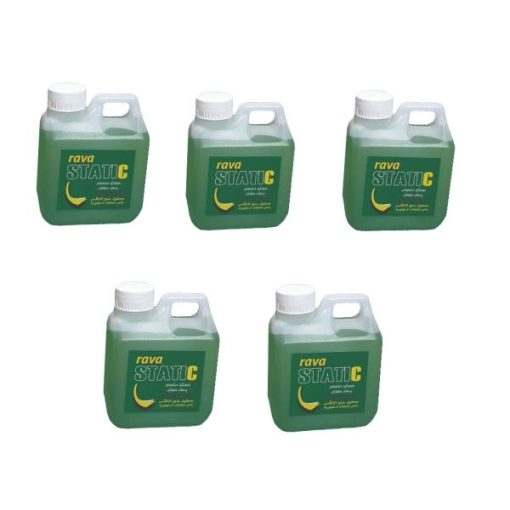 رسوب گیر کولر آبی استاتیک کد 03 حجم 500 میلی لیتر بسته پنج عددی