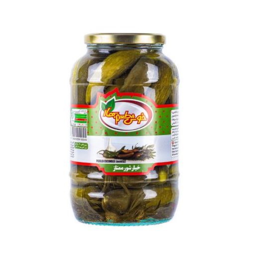 خیارشور ممتاز خوش طعم بهار – 1500 گرم
