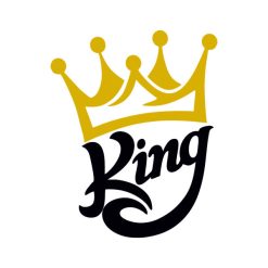 برچسب بدنه خودرو ماتریسیوطرح king کد M01