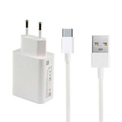 شارژر دیواری شیائومی مدل NOTE8PRO به همراه کابل تبدیل USB-C