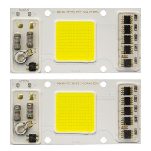چیپ پرژکتور 50 وات مدل IC-72C2B بسته 2 عددی