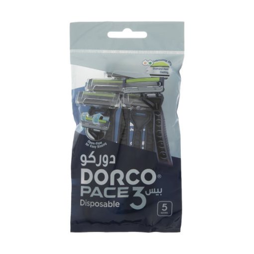 خودتراش دورکو مدلPace 3 Disposable بسته 5 عددی