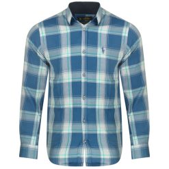 پیراهن آستین بلند مردانه پولو مدل LS17