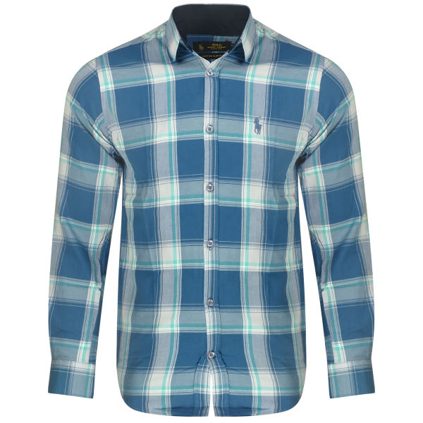 پیراهن آستین بلند مردانه پولو مدل LS17 پیراهن آستین بلند مردانه پولو مدل LS17