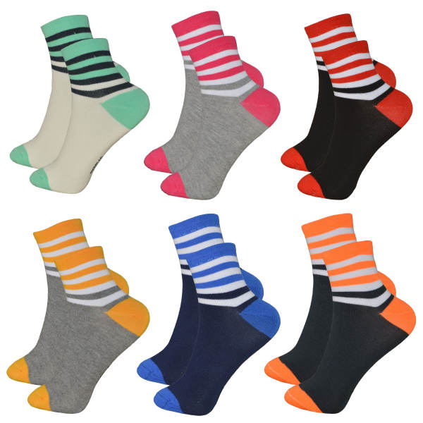 جوراب آکام کد 862 مجموعه 6 عددی جوراب آکام کد 862 مجموعه 6 عددی