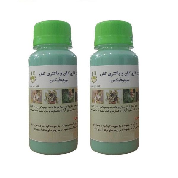 قارچ کش و باکتری کش بردوفیکس سبزدارو کد B2 حجم 100 میلی لیتر بسته 2 عددی قارچ کش و باکتری کش بردوفیکس سبزدارو کد B2 حجم 100 میلی لیتر بسته 2 عددی
