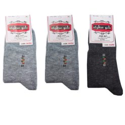 جوراب مردانه مدل نانو عطری مجموعه 3 عددی