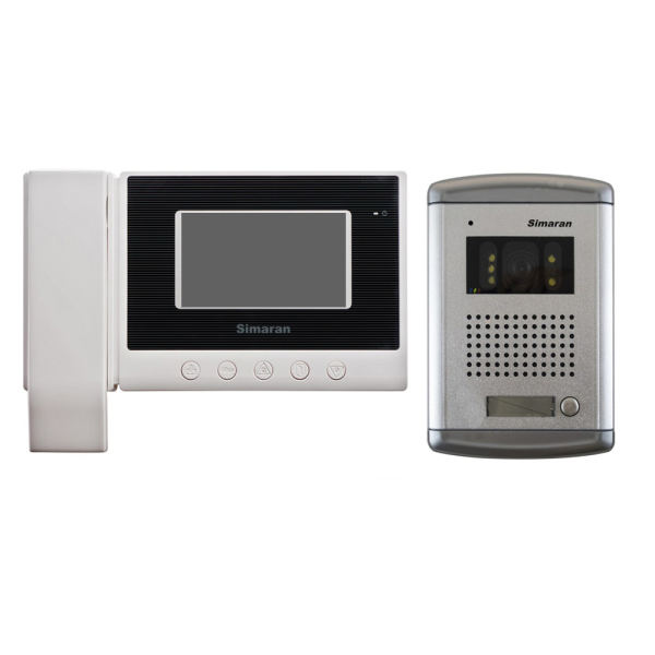 آیفون تصویری سیماران مدل HS43VF1 مجموعه دو عددی آیفون تصویری سیماران مدل HS43VF1 مجموعه دو عددی