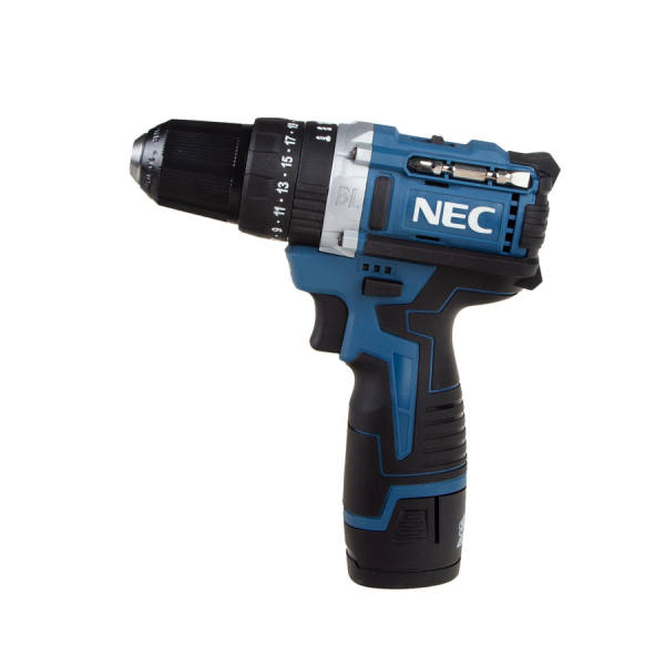 دریل پیچ گوشتی شارژی ان ای سی مدل NEC 1515 دریل پیچ گوشتی شارژی ان ای سی مدل NEC 1515