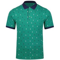 پولوشرت آستین کوتاه مردانه آي ان سي مدل SEAFOAM
