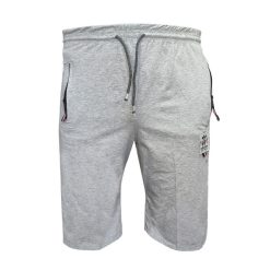 شلوارک مردانه مدل MEL کد AD-30527 رنگ طوسیغیر اصل