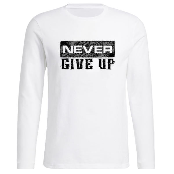 تیشرت آستین بلند مردانه مدل T097W تیشرت آستین بلند مردانه مدل T097W