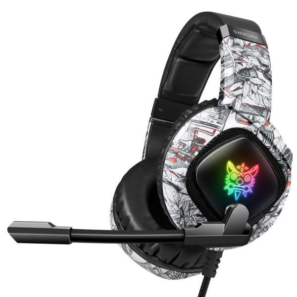 هدست مخصوص بازی اونیکوما مدل K19 Camo-White هدست مخصوص بازی اونیکوما مدل K19 Camo-White