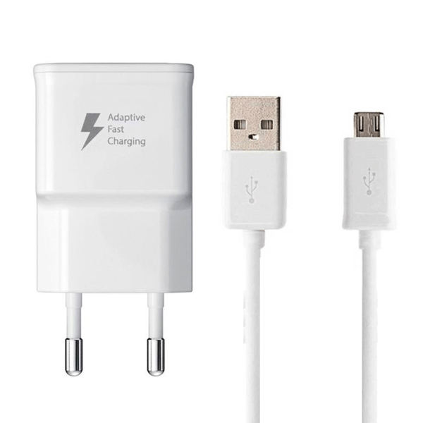 شارژر دیواری مدل TA20EWE به همراه کابل تبدیل microUSBغیر اصل شارژر دیواری مدل TA20EWE به همراه کابل تبدیل microUSBغیر اصل