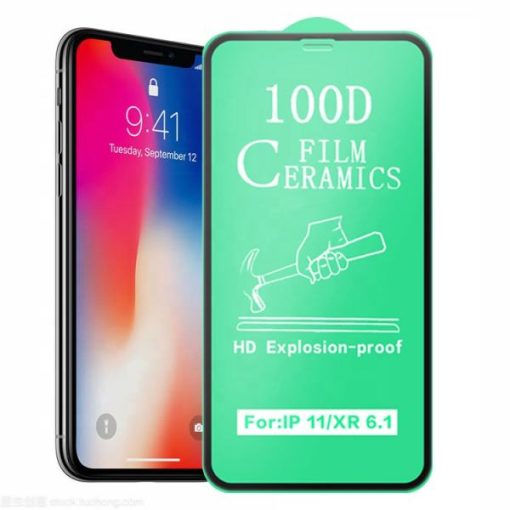 محافظ صفحه نمایش سرامیکی مدل 100D مناسب برای گوشی موبایل اپل Iphone Xs Max / Iphone 11 Pro Max