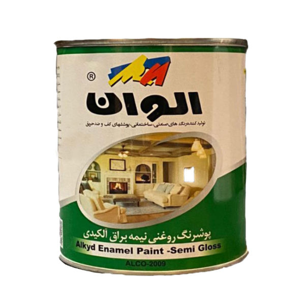 رنگ روغنی آلکیدی سبز روشن الوان کد 150 حجم 1000 میلیلیتر رنگ روغنی آلکیدی سبز روشن الوان کد 150 حجم 1000 میلیلیتر