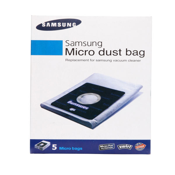 پاکت جاروبرقی مدل Micro کد B- Samsung بسته 5 عددی مناسب برای جارو برقی سامسونگغیر اصل پاکت جاروبرقی مدل Micro کد B- Samsung بسته 5 عددی مناسب برای جارو برقی سامسونگغیر اصل