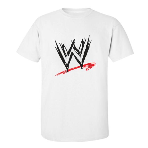 تیشرت آستین کوتاه مردانه طرح WWE کشتی کج رنگ سفید تیشرت آستین کوتاه مردانه طرح WWE کشتی کج رنگ سفید
