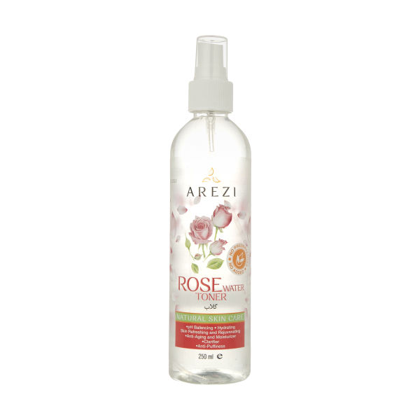 تونر صورت عارضی مدل rosewater حجم 250 میلی لیتر تونر صورت عارضی مدل rosewater حجم 250 میلی لیتر