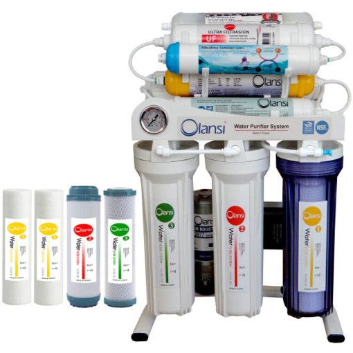 دستگاه تصفیه کننده آب اولانسی مدل REVERSE OSMOSIS – AT8080 به همراه فیلتر مجموعه 4 عددی