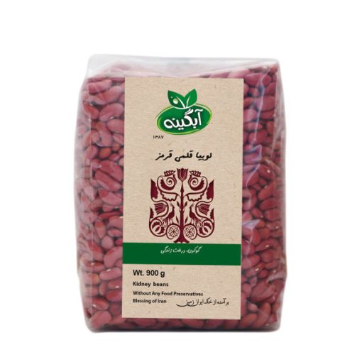 لوبیا قلمی قرمز آبگینه – 900 گرم