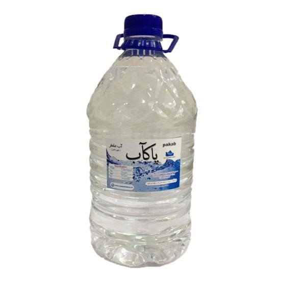 آب مقطر پاکآب مدل p4 حجم 4000 میلی لیتر آب مقطر پاکآب مدل p4 حجم 4000 میلی لیتر