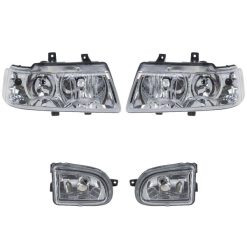 چراغ مه شکن جلو فن آوران پرتو الوند مدل sameh مناسب برای سمند بسته 2 عددی به همراه 2 عدد چراغ جلو