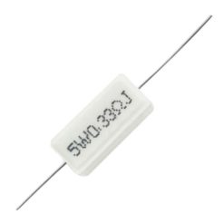 مقاومت آجری 0.33 اهم کد 5W-33 بسته 4 عددی