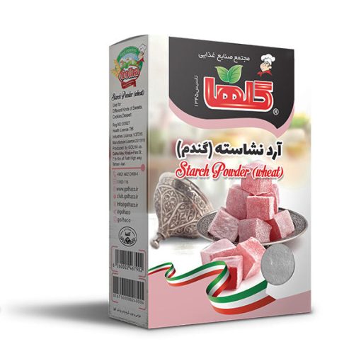 آرد نشاسته گندم گلها – 120 گرم