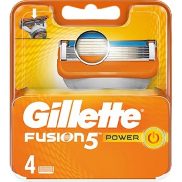 تیغ یدک ژیلت مدل 5 Fusion Power بسته 4 عددی تیغ یدک ژیلت مدل 5 Fusion Power بسته 4 عددی
