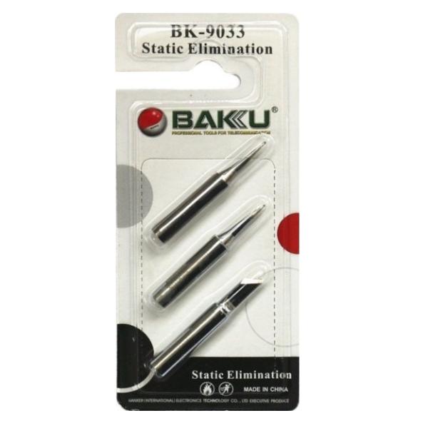 نوک هویه باکو مدل BK-9033 بسته 3 عددی نوک هویه باکو مدل BK-9033 بسته 3 عددی