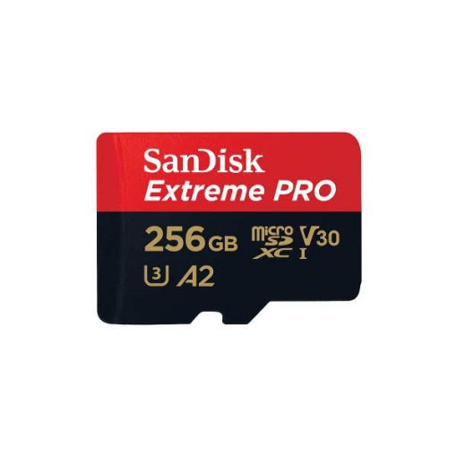 کارت حافظه microSDXC سن دیسک مدل Extreme PRO کلاس A2 استاندارد UHS-I U3 سرعت 170MBs ظرفیت 256 گیگابایت