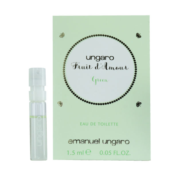 عطر جیبی زنانه امانویل اونگارو مدل Fruit d’Amour Green حجم 1.5 میلی لیتر عطر جیبی زنانه امانویل اونگارو مدل Fruit d’Amour Green حجم 1.5 میلی لیتر