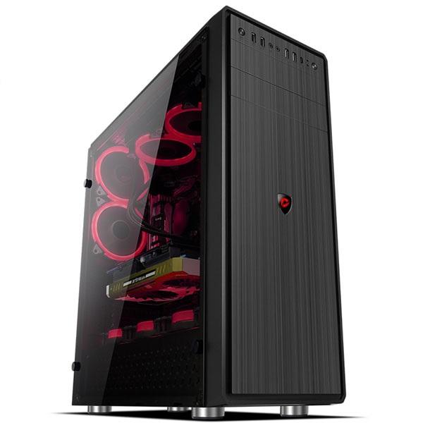 کیس کامپیوتر مستر تک مدل T500 HACKER کیس کامپیوتر مستر تک مدل T500 HACKER