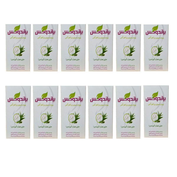 پودر موبر براندوکس مدل Aloe Vera وزن 50 گرم بسته 12 عددی پودر موبر براندوکس مدل Aloe Vera وزن 50 گرم بسته 12 عددی