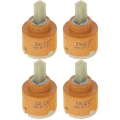 مغزی شیر اهرمی سالیکو مدل E-40 بسته 4 عددی