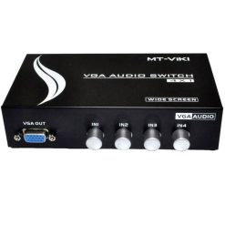 سوییچ چهار پورت VGA ام تی ویکی مدل AX404