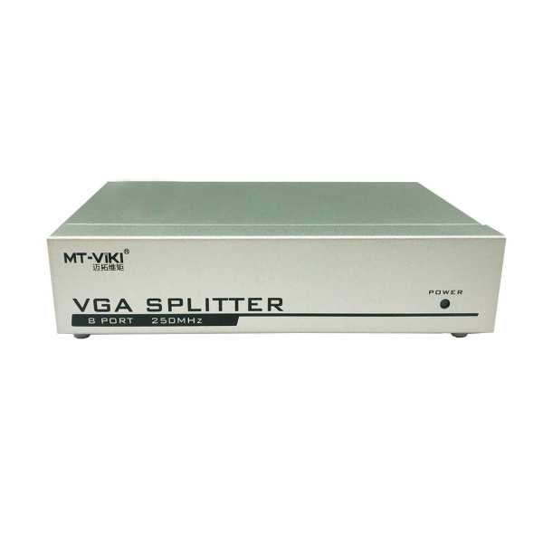 اسپلیتر 1 به 8 VGA ام تی ویکی مدل MT-M250 اسپلیتر 1 به 8 VGA ام تی ویکی مدل MT-M250