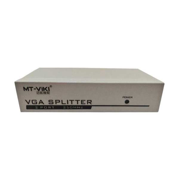 اسپلیتر 1 به 2 VGA ام تی ویکی مدل MT-M250 اسپلیتر 1 به 2 VGA ام تی ویکی مدل MT-M250