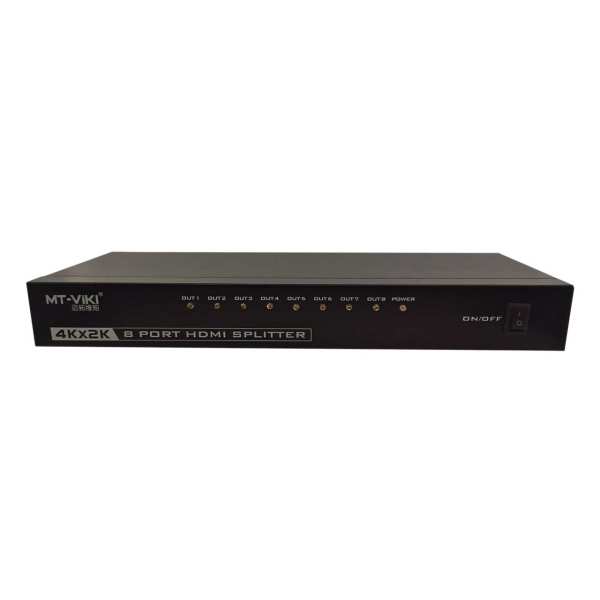 اسپلیتر 1 به 8 HDMI ام تی ویکی مدل MT-SP148 اسپلیتر 1 به 8 HDMI ام تی ویکی مدل MT-SP148