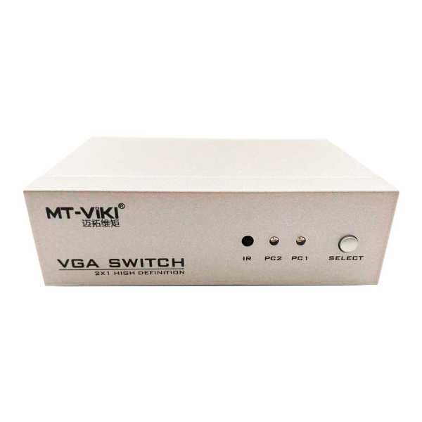سوییچ دو پورت VGA ام تی ویکی مدل MT-HS68 سوییچ دو پورت VGA ام تی ویکی مدل MT-HS68