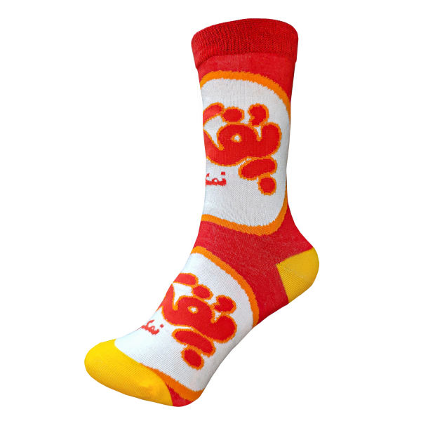 جوراب زنانه طرح پفک جوراب زنانه طرح پفک