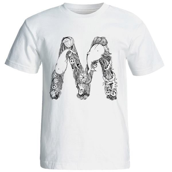 تی شرت آستین کوتاه مردانه شین دیزاین طرح حروف اول اسم ام کد 4551 تی شرت آستین کوتاه مردانه شین دیزاین طرح حروف اول اسم ام کد 4551