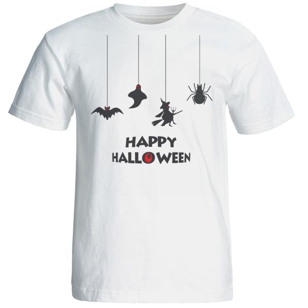 تیشرت آستین کوتاه بلک اند وایت طرح هالووین کد 5775 تیشرت آستین کوتاه بلک اند وایت طرح هالووین کد 5775