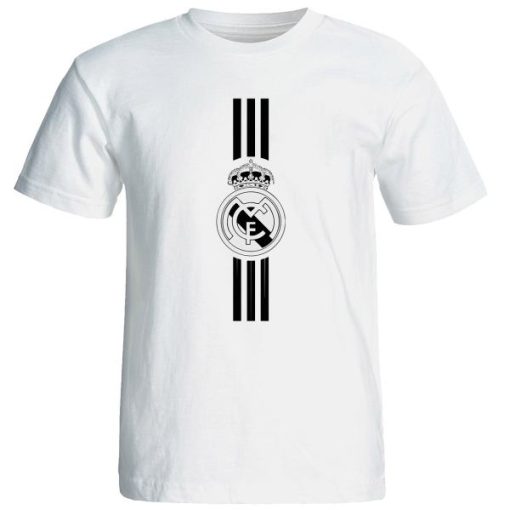 تی شرت آستین کوتاه مردانه طرح رئال مادرید کد 1497