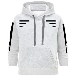 هودی مردانه طرح خط سیاه کد C137