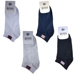 جوراب مردانه مدل نانو پنبه مچی اسپرت مجموعه4 عددیغیر اصل