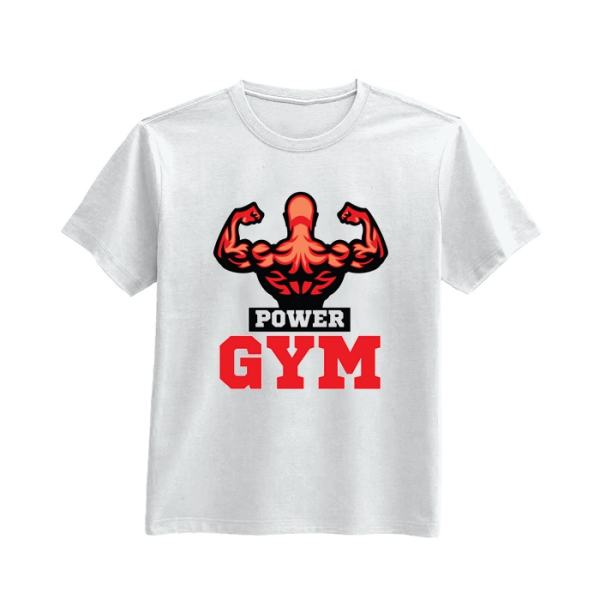 تی شرت آستین کوتاه طرح Power Gym کد 13481 تی شرت آستین کوتاه طرح Power Gym کد 13481