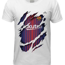 تیشرت مردانه روناس طرح بارسلونا کد ۱۰